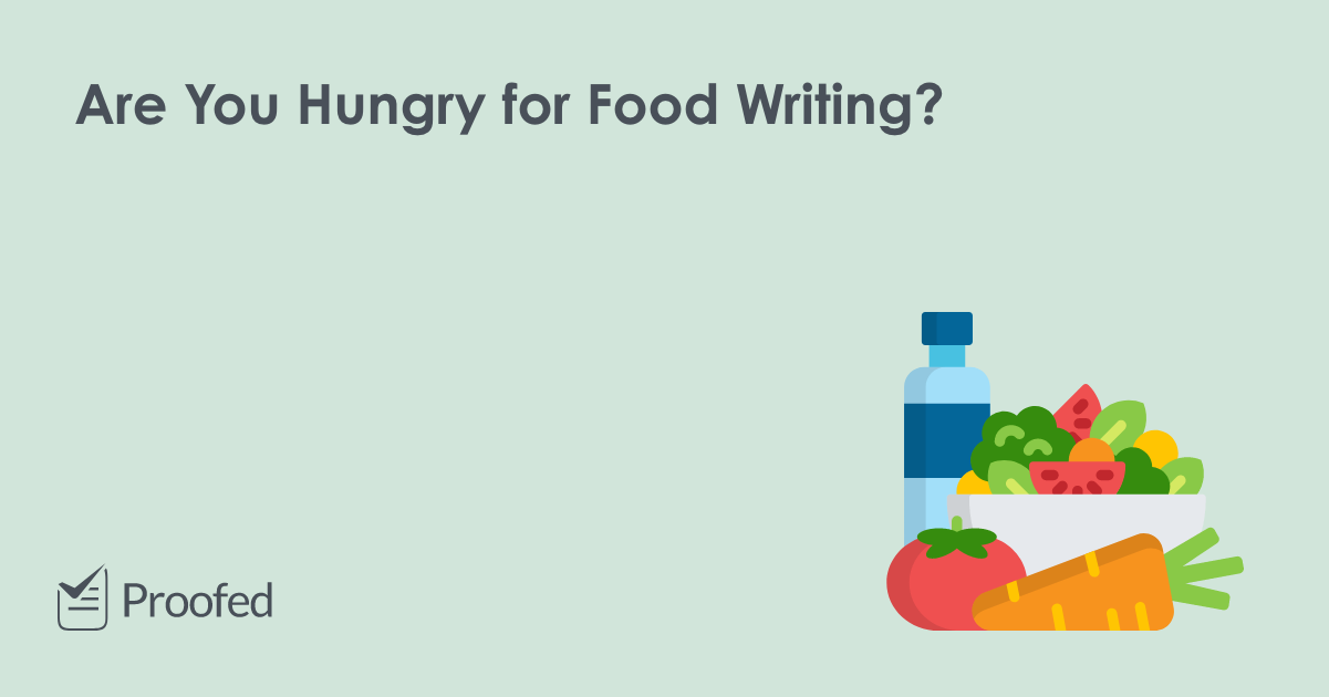 tips for writing a food article