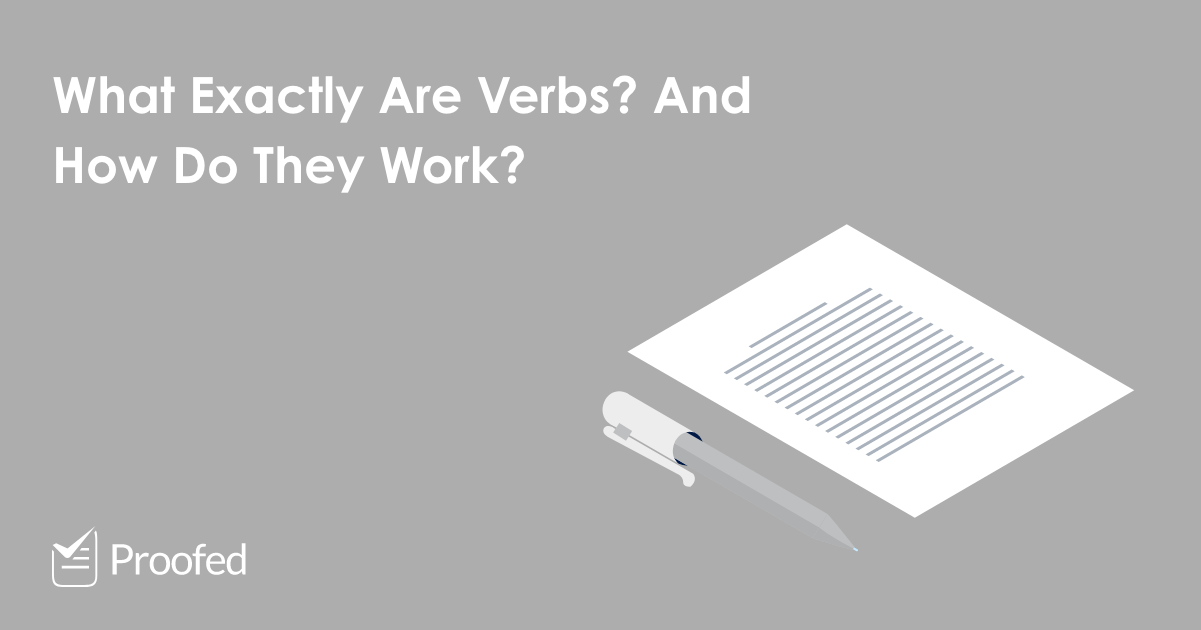 Writing Tips: What Is a Verb?