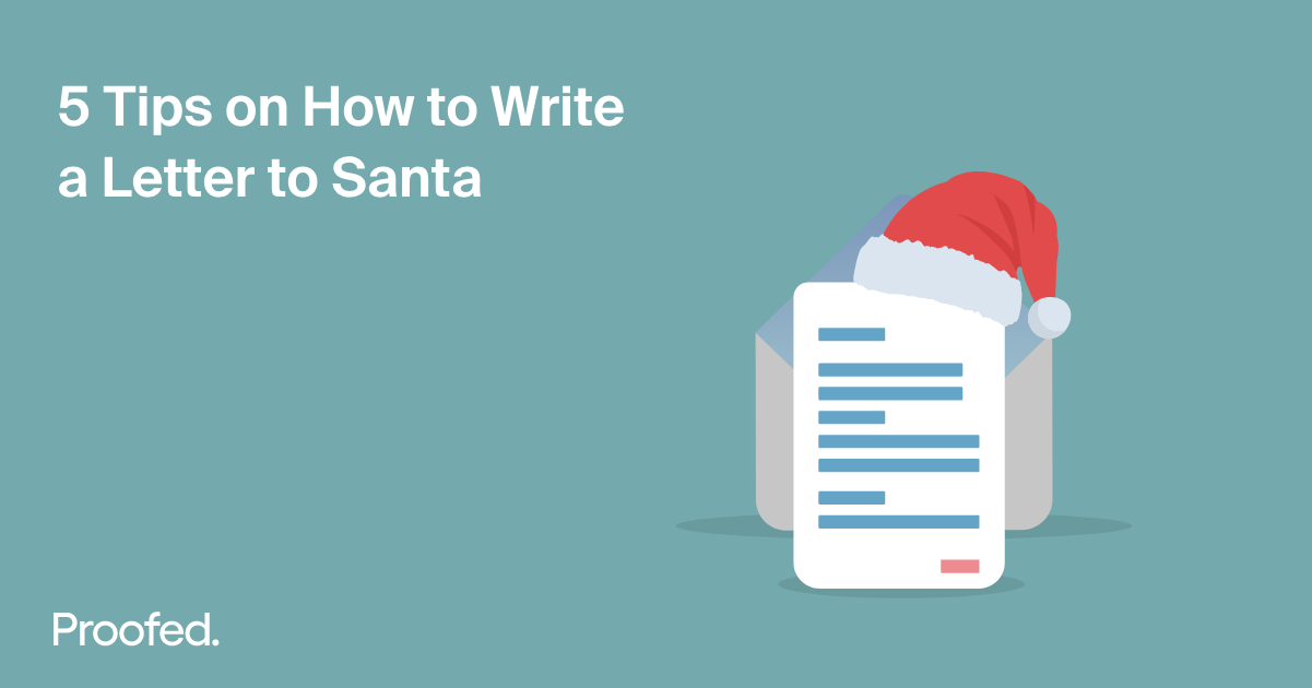 5 Tips on How to Write a Letter to Santa